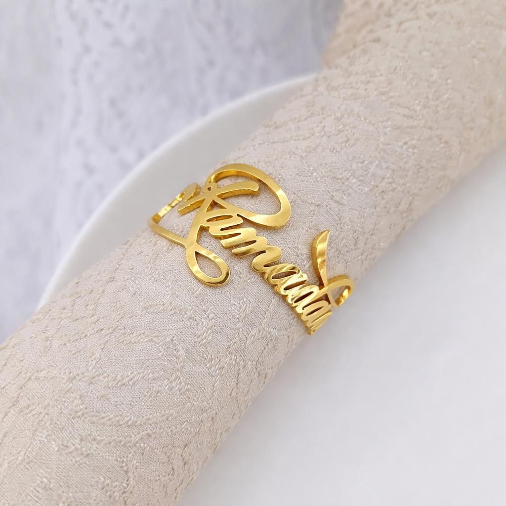 6pcs Ramadan Gold Napkin Ring2